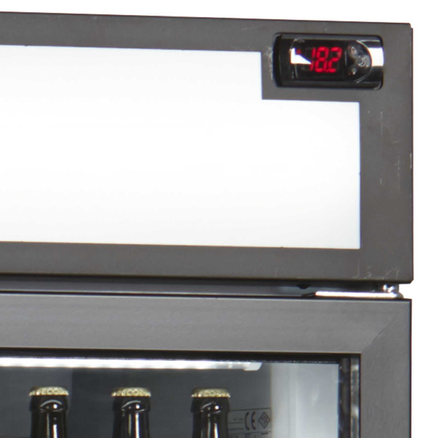 3-door display cooler with canopy, 825L, +2/+10°C