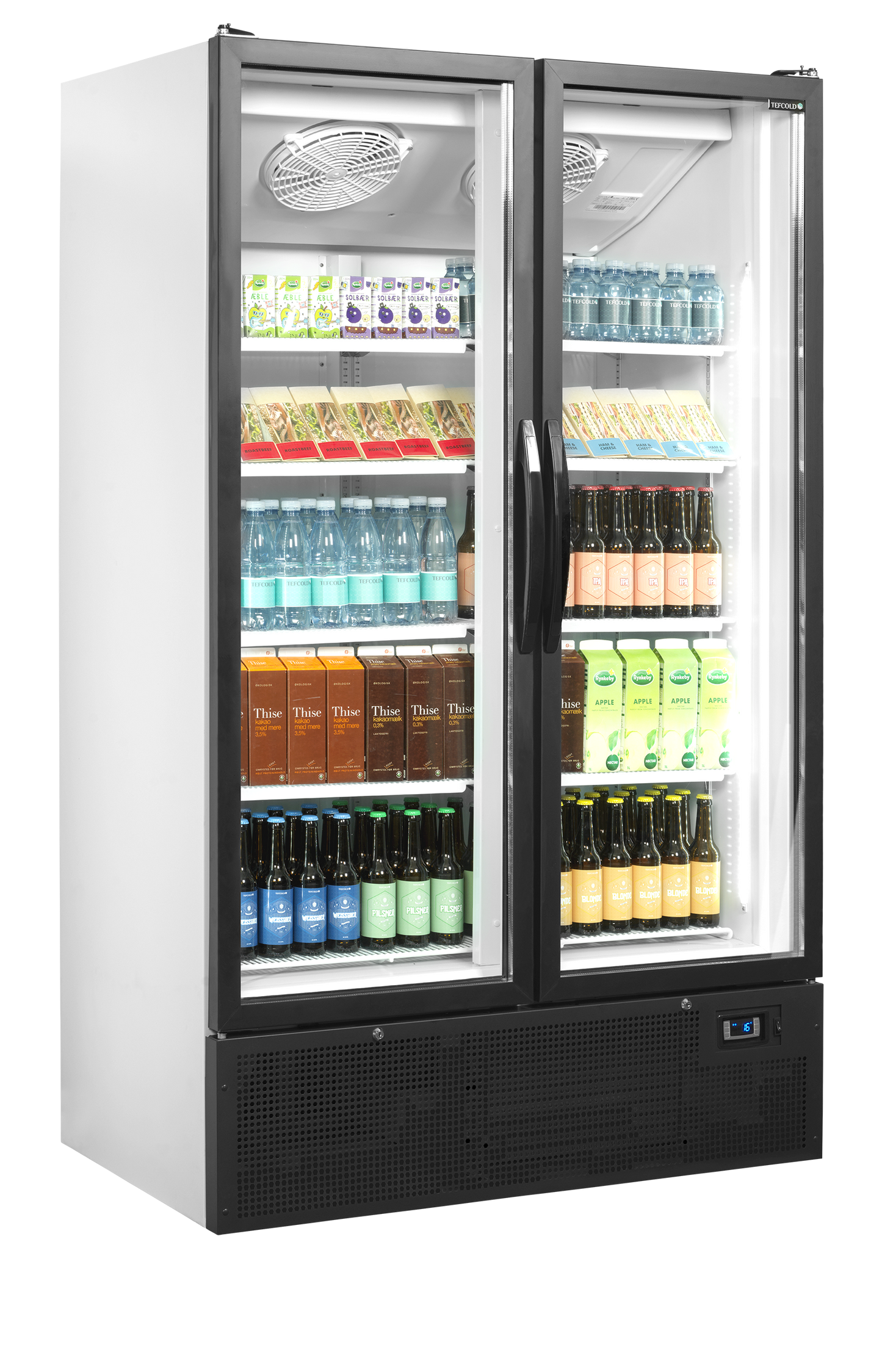 Display Cooler, 652L, +2/+10°C