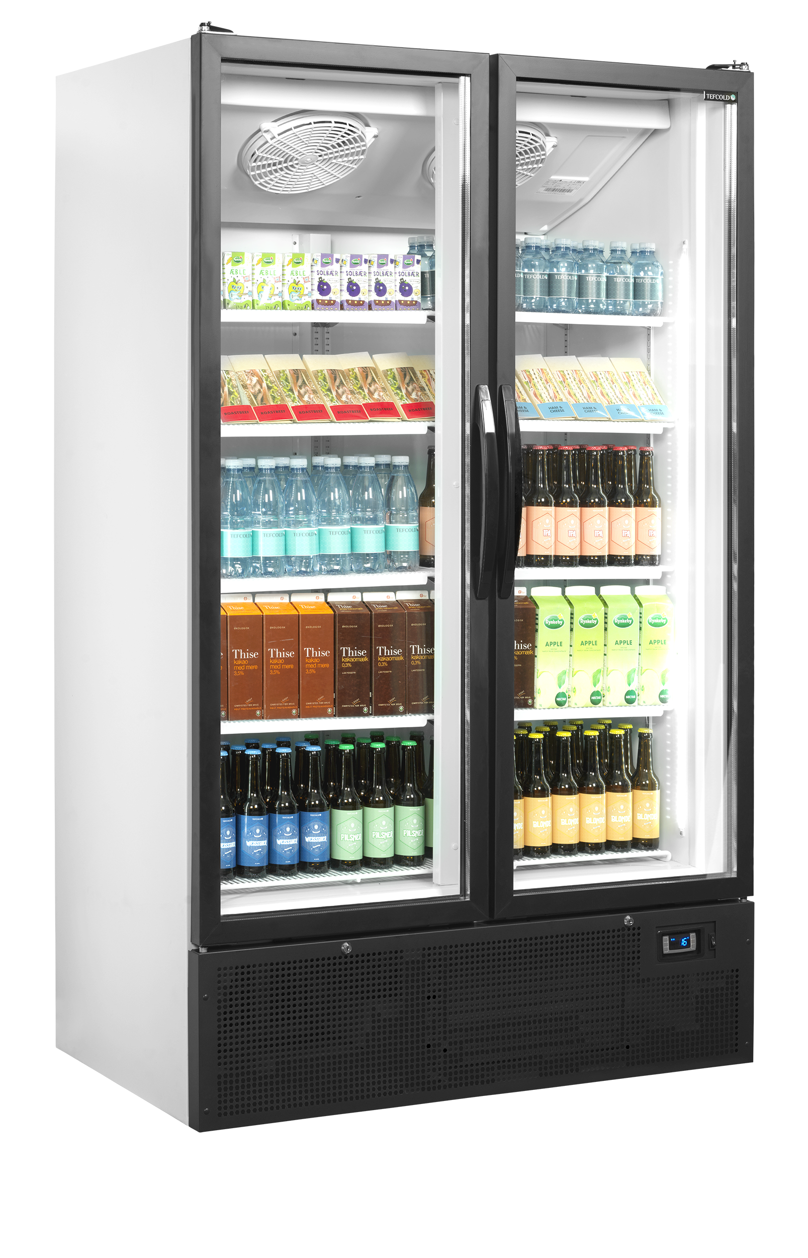 Display Cooler, 652L, +2/+10°C