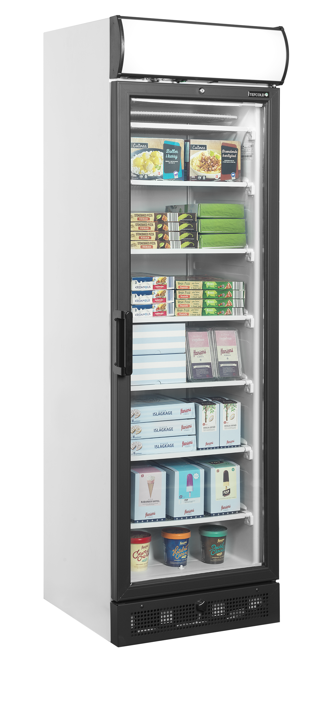 Display Freezer, 270L, -24/-14°C