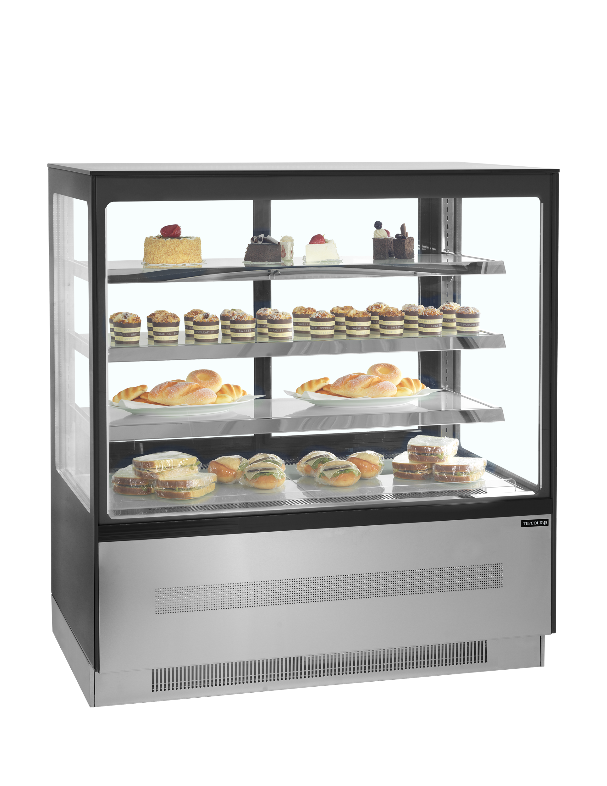 Refrigerated Display Counter, 210L, +2/+8°C