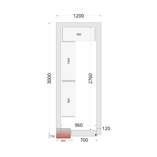 Shelf Rack System Kit