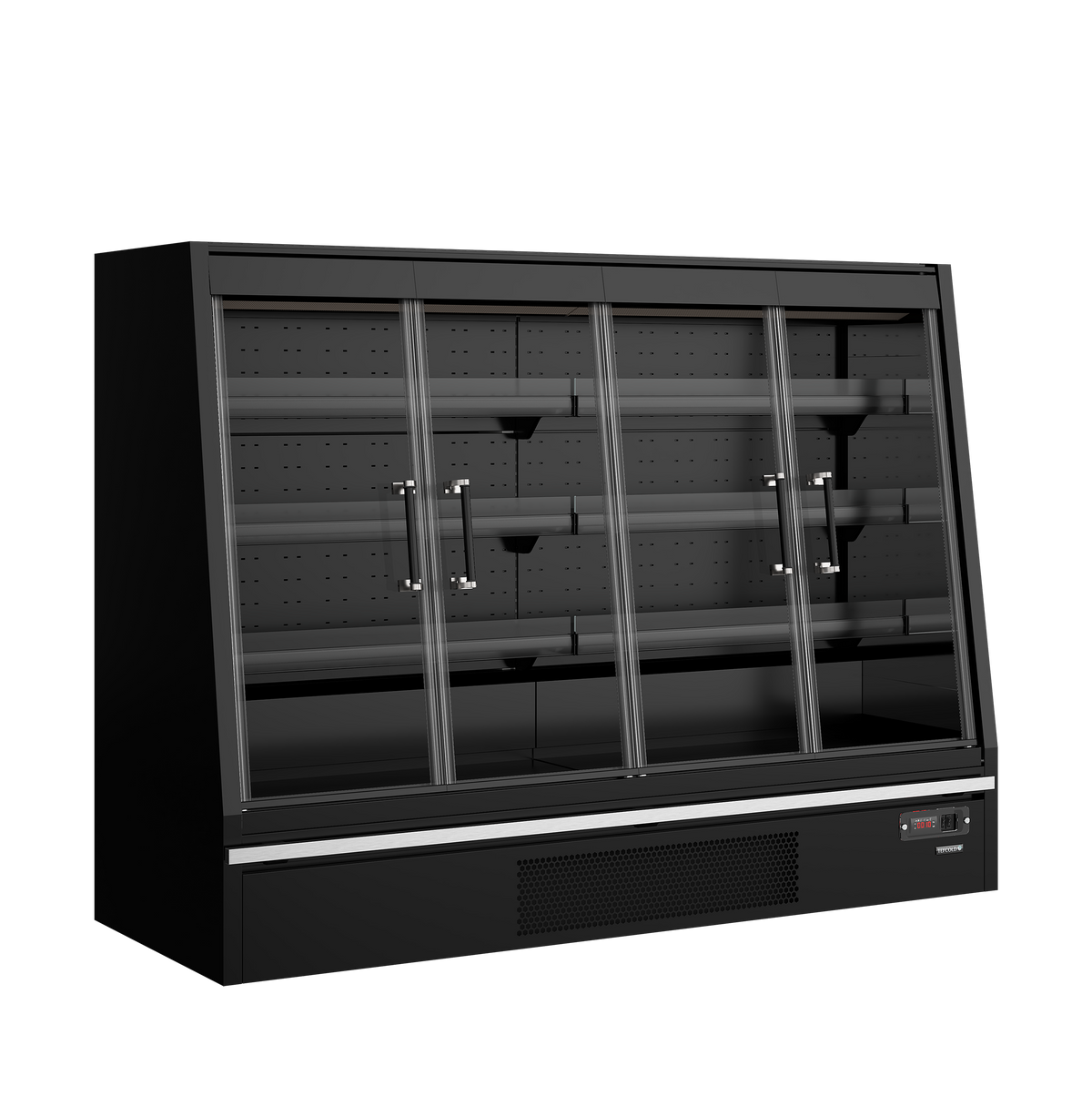 Tefcold Low-Height Multideck Galaxy+ GPL20FGD Black / DF, 540 L, image 1