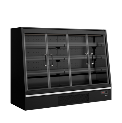 Tefcold Low-Height Multideck Galaxy+ GPL20FGD Black / DF, 540 L, image 1