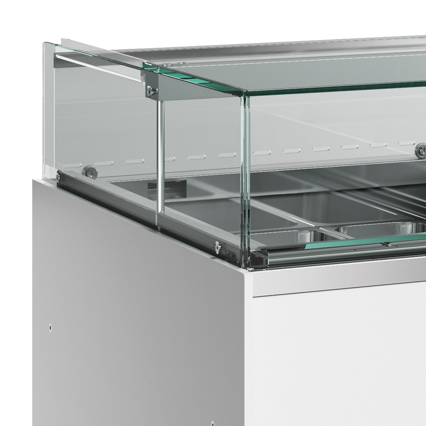Upright Display Refrigerator, Glass Door