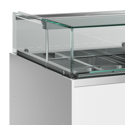 Upright Display Refrigerator, Glass Door