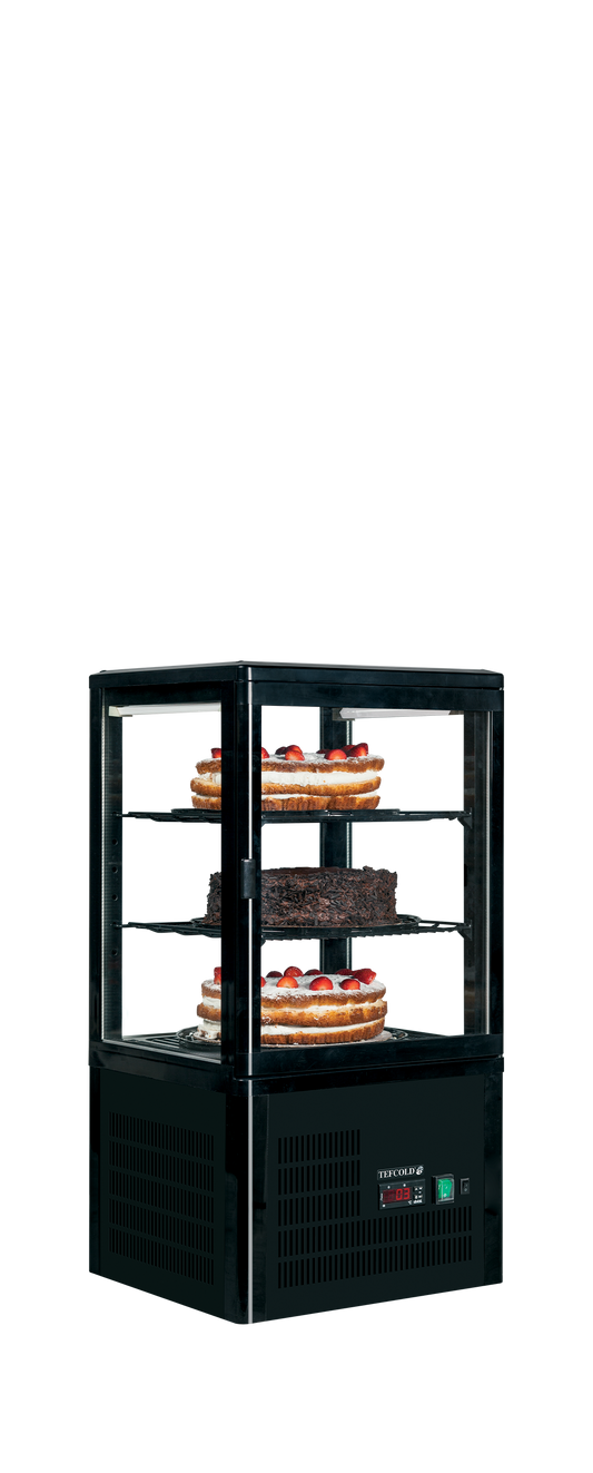 Refrigerated Display Case Countertop, 58L, +2/+12°C
