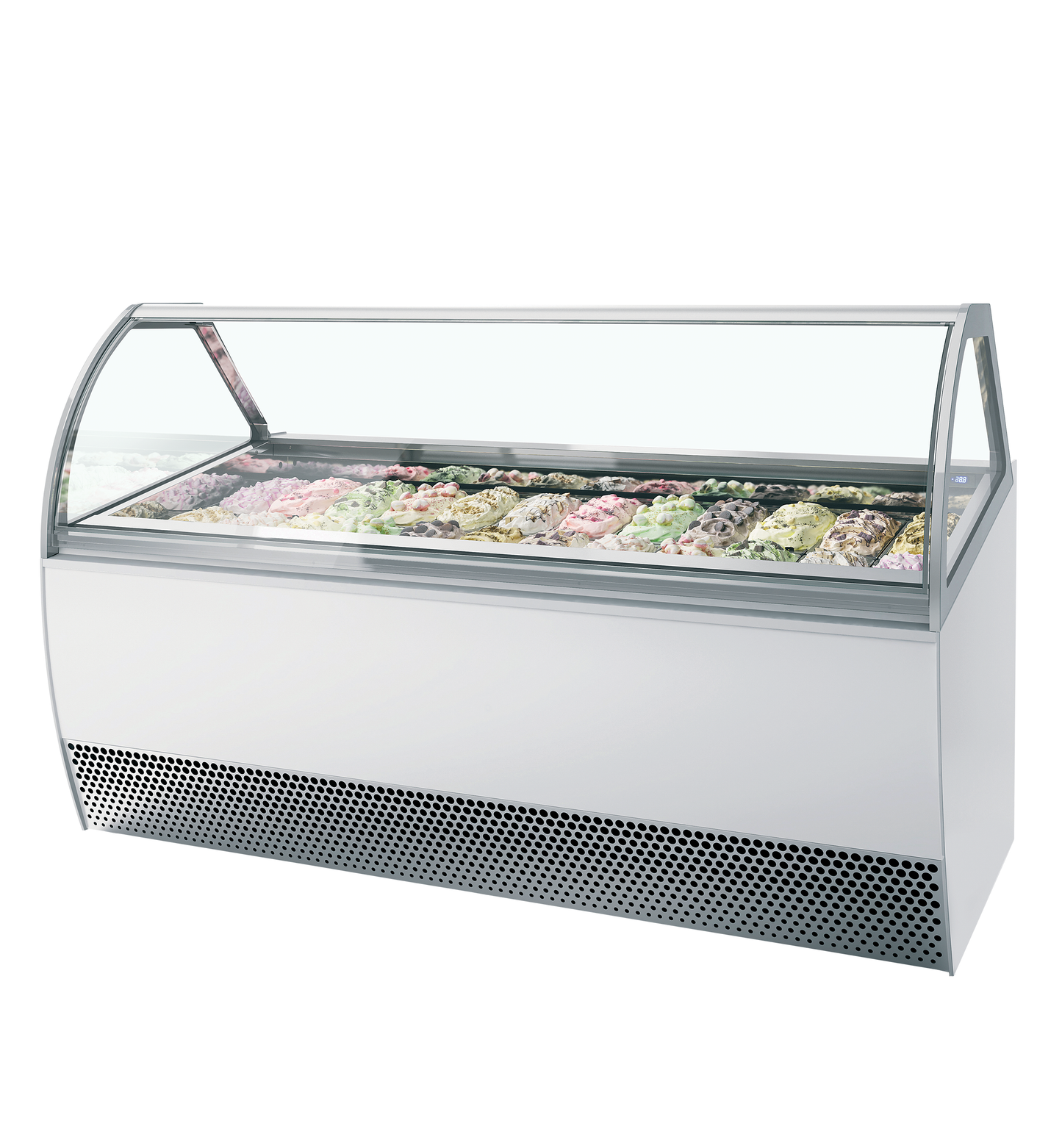 Ventilated Scoop Ice Cream Display, 241L, -20/-14°C