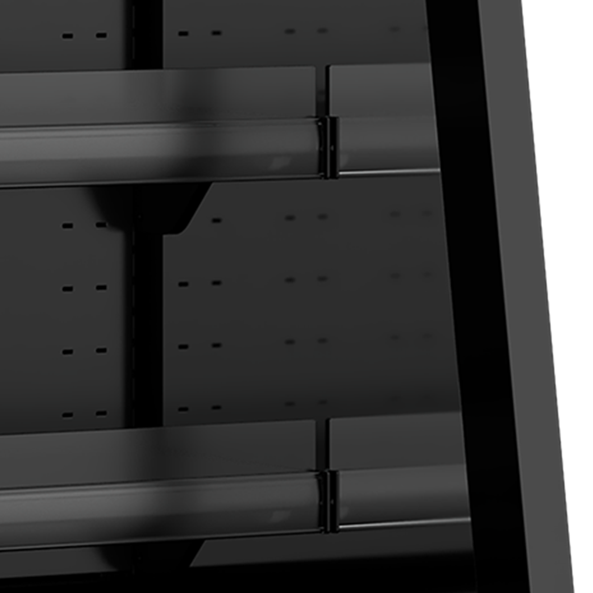 Tefcold Low-Height Multideck Galaxy+ GPL14FGD Black / DF, 360 L, image 3