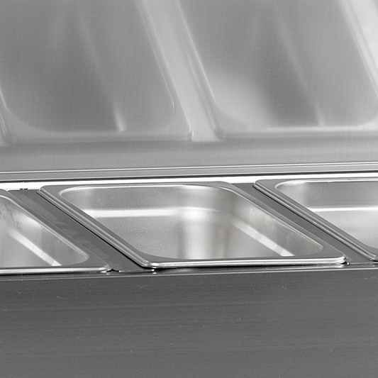 Vitrine Cooler GN1/3, 49.7L, +2/+8°C