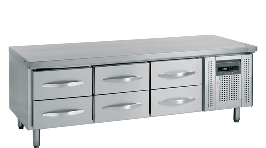 Under Counter GN1/1, 262L, +2/+8°C