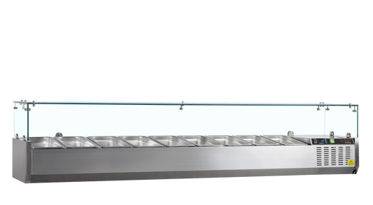 Vitrine Cooler GN1/3, 63.9L, +2/+8°C