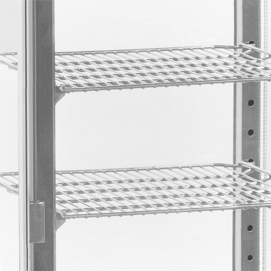 Refrigerated Display Case Countertop, 58L, +2/+12°C