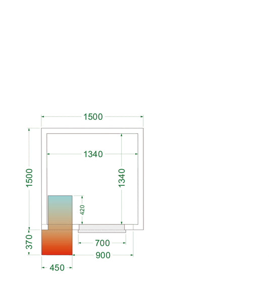Cold Room, 0/+8°C