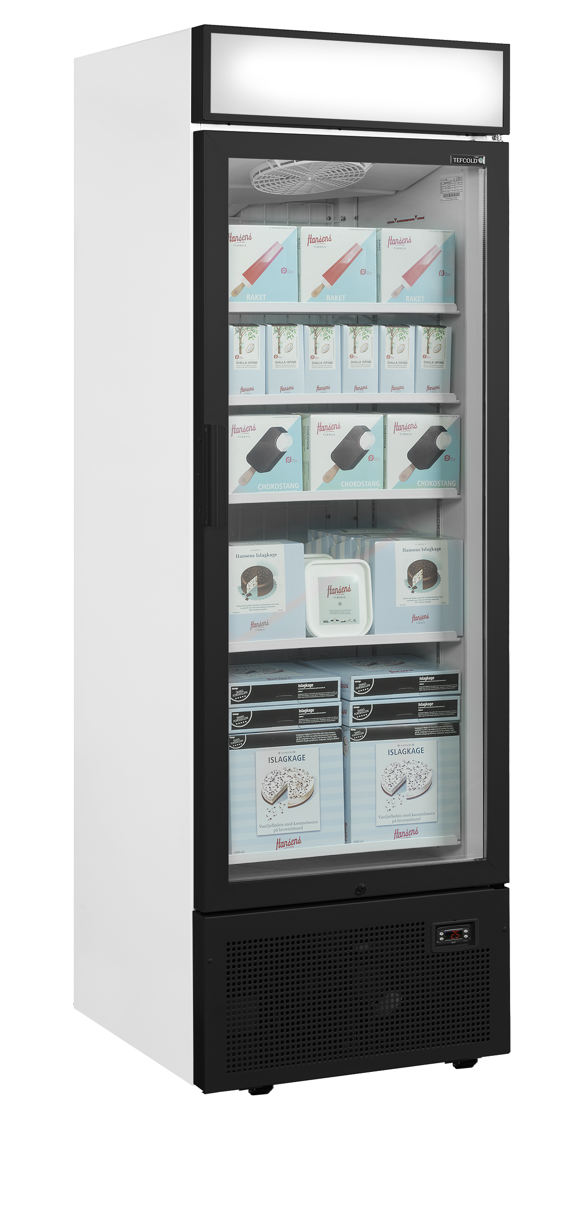 Display Freezer, 440L, -22/-12°C