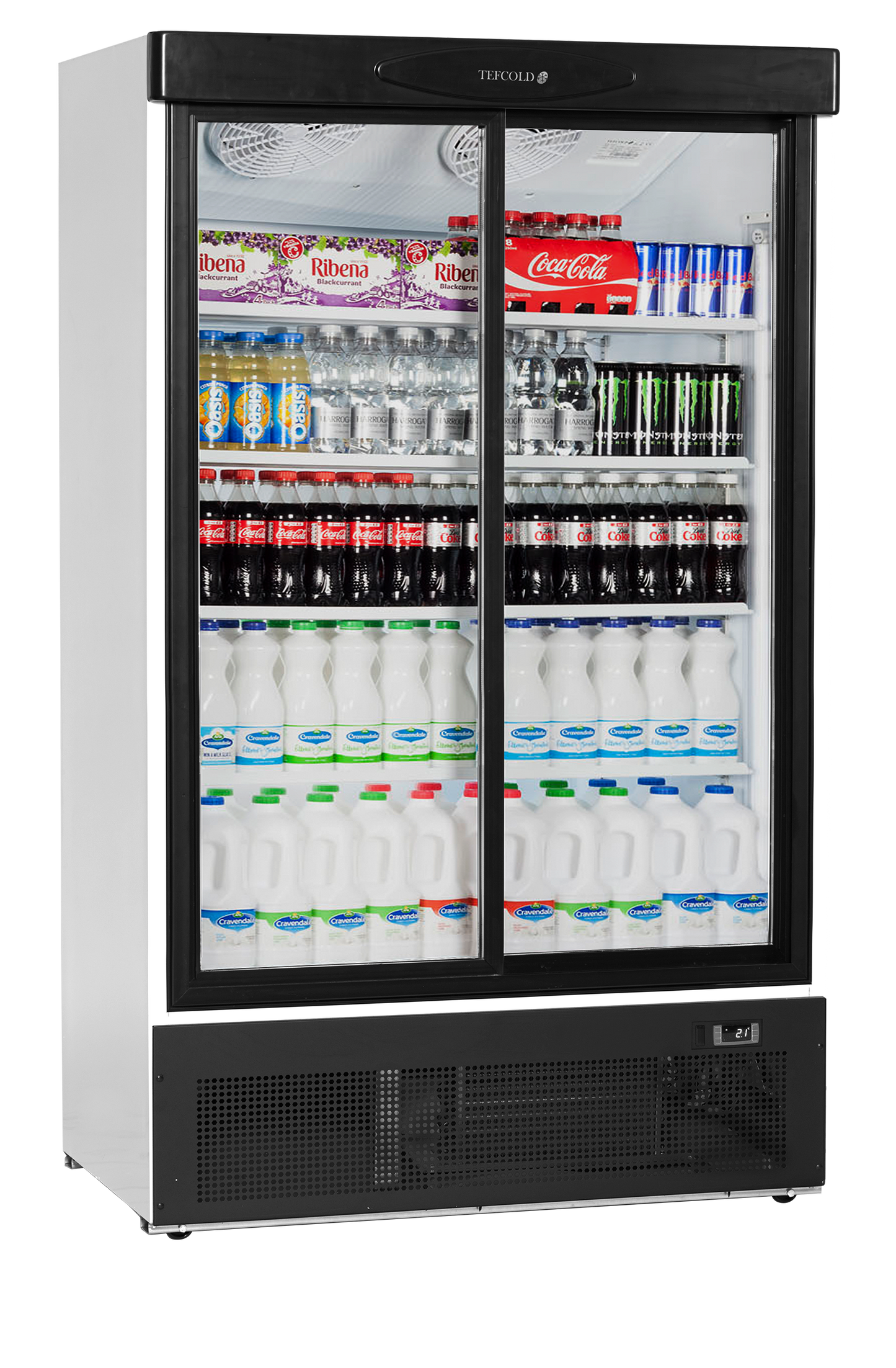 Display Cooler, 660L, +2/+10°C