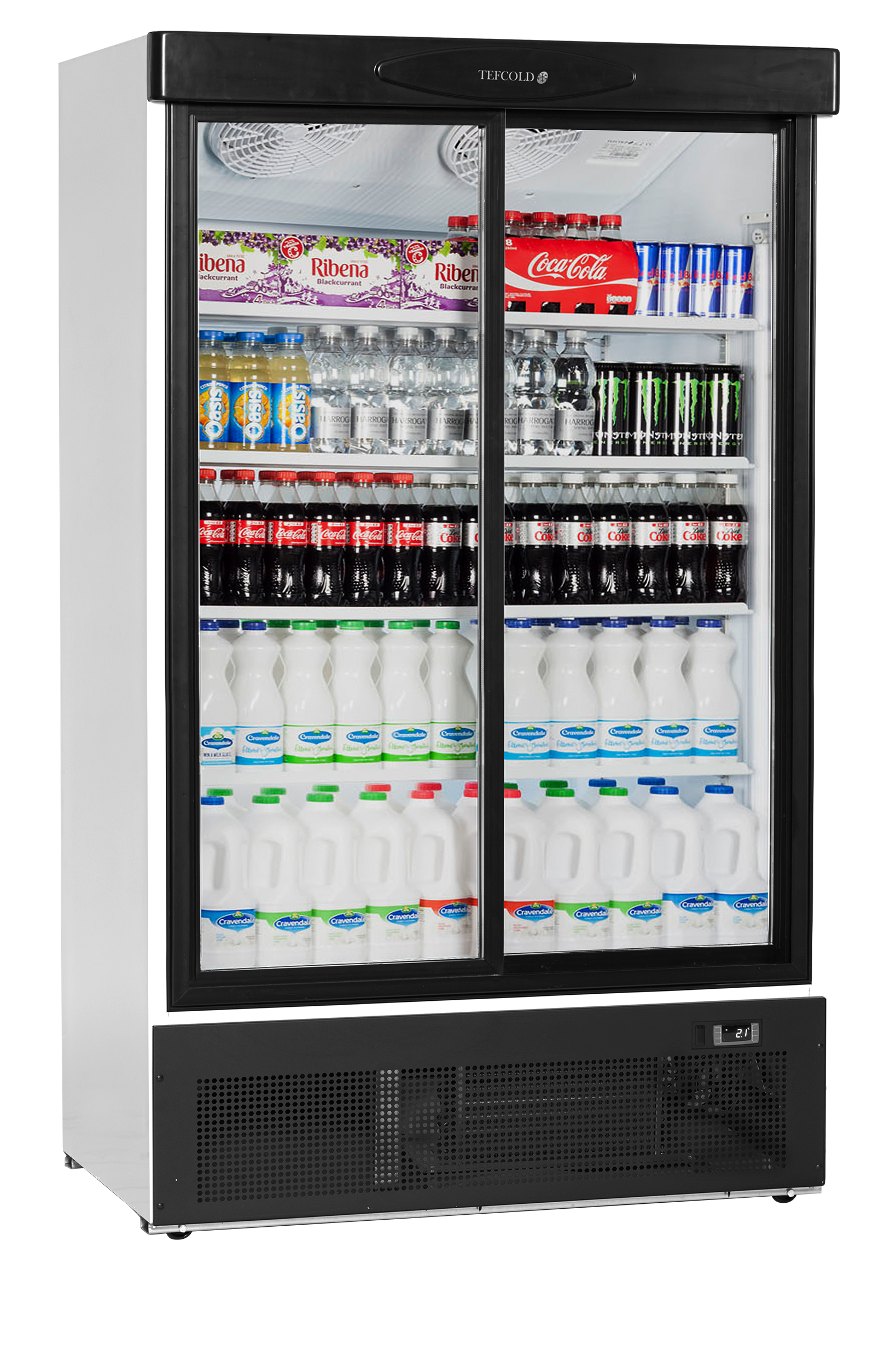 Display Cooler, 660L, +2/+10°C