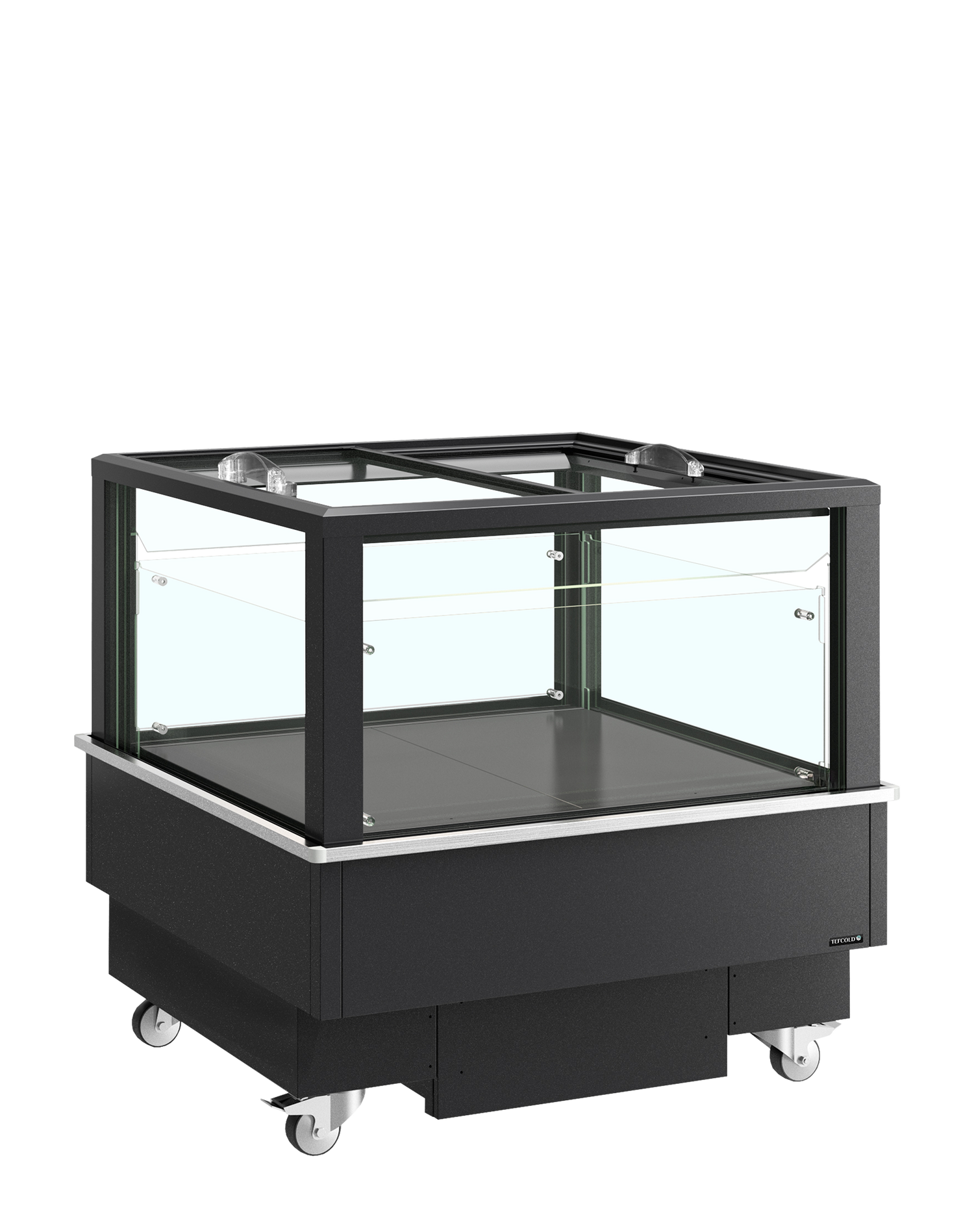 Black impulse cooler/freezer, 213L, -18/+5°C