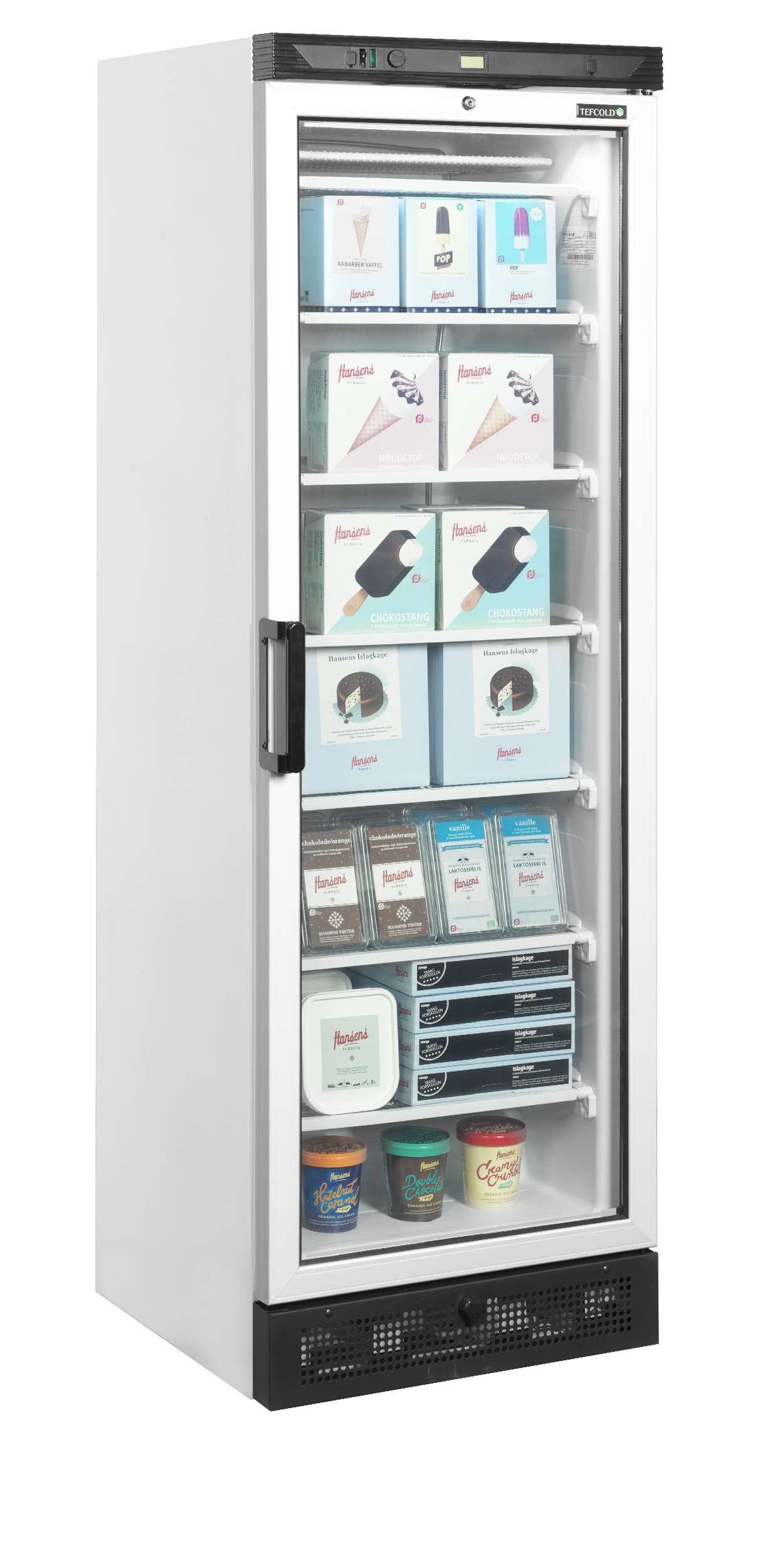 Display Freezer, 270L, -24/-14°C