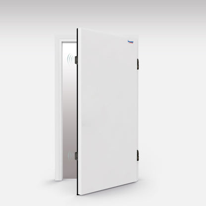 Incold CE-MG isothermal hinged cold room door, open