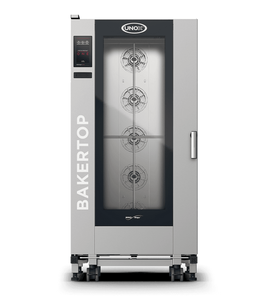 Unox BAKERTOP MIND.Maps ONE BIG XEBL-16EU-E1RS trolley combi oven, front view