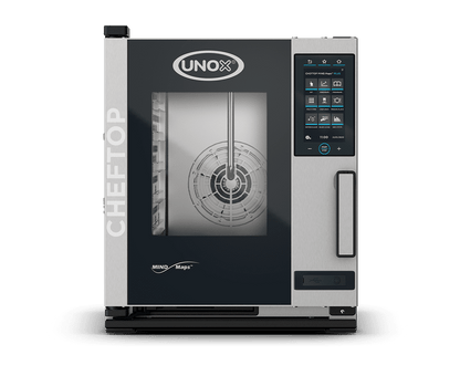 Unox CHEFTOP MIND.Maps PLUS COMPACT XECC-0513-EPRM combi oven, front view