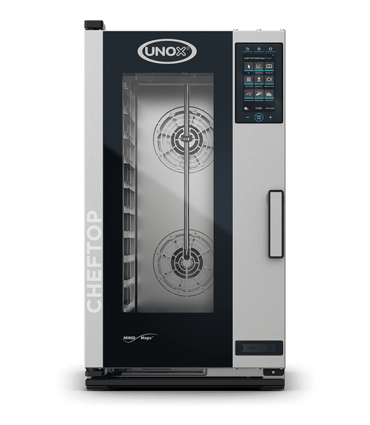 Unox CHEFTOP MIND.Maps PLUS COMPACT XECC-1013-EPRM combi oven, front view