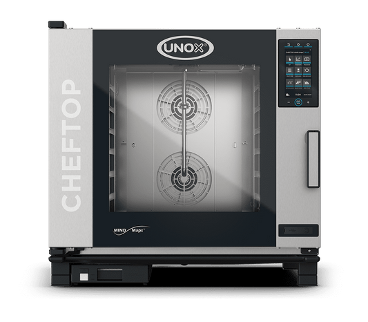 Unox CHEFTOP MIND.Maps PLUS XEVC-0621-GPRM gas combi oven, front view