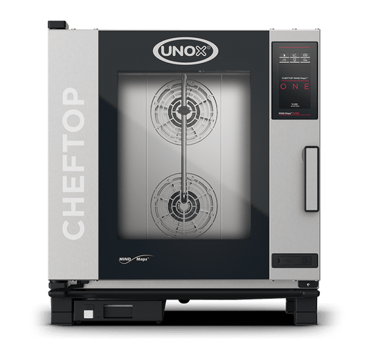 Unox CHEFTOP MIND.Maps ONE XEVC-0711-E1RM combi oven, front view