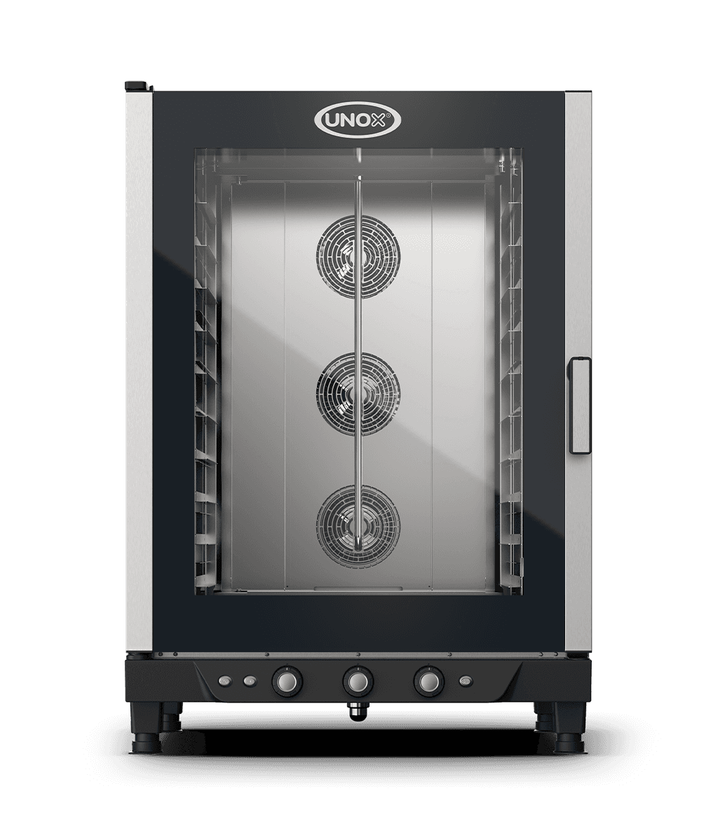 Unox BAKERLUX XB893 convection oven, front view