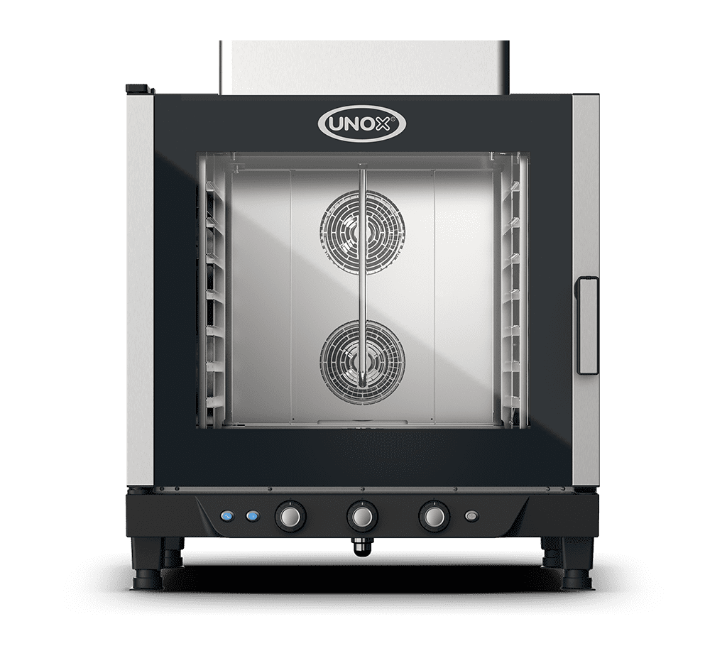 Unox CHEFLUX XV513G gas convection oven, front view