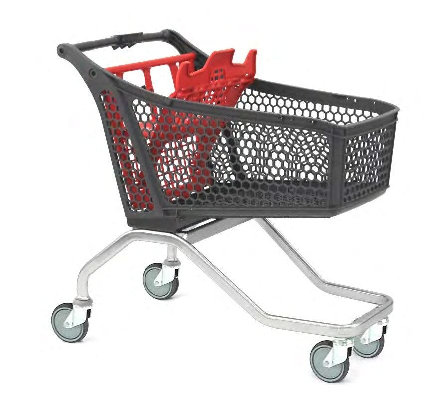 Damix Shopping Trolley Andy H130, 130 L, 121 kg — side view