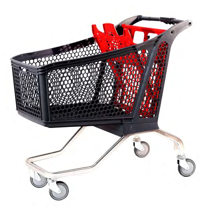 Damix Shopping Trolley Andy H190, 184 L, 183 kg — front three-quarter view