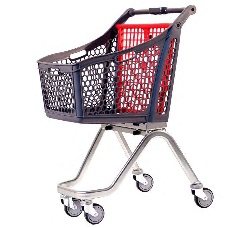 Damix Shopping Trolley Andy H75, 75 L, 75 kg — front three-quarter view