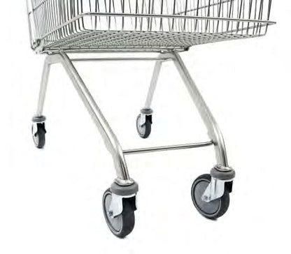 Damix Shopping Trolley Avant 140, 136 L, 136 kg — wheel and chassis detail