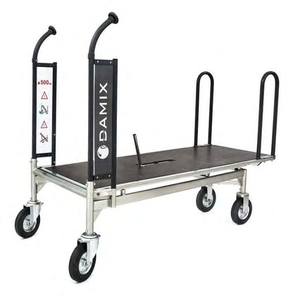 Damix Transport Trolley Carry 160, Full Platform, 500 kg — front three-quarter view