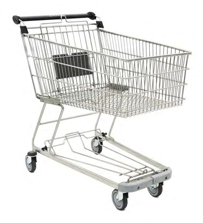 Damix Shopping Trolley Classic 185, 178 L, 228 kg — side view showing the bottom shelf