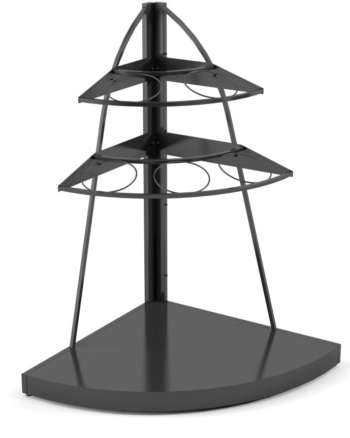 Damix Corner Stand for Flowers, Powder Coated — corner flower stand