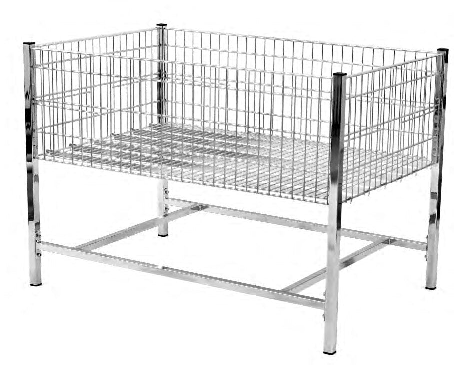 Damix Display Table 1200x800 H-850/400, 200 kg — three-quarter view