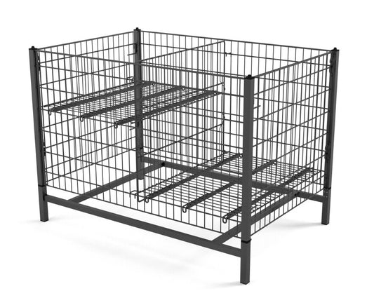 Damix Folding Display Table 1200x800 H-850/650, Powder Coated — powder-coated display table