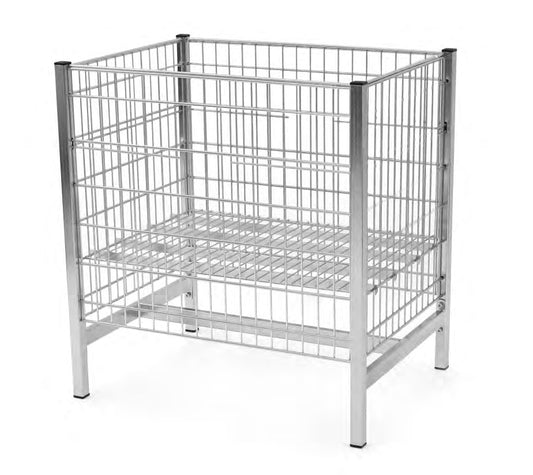 Damix Display Table 800x600 H-850/650, 100 kg — display table, three-quarter view
