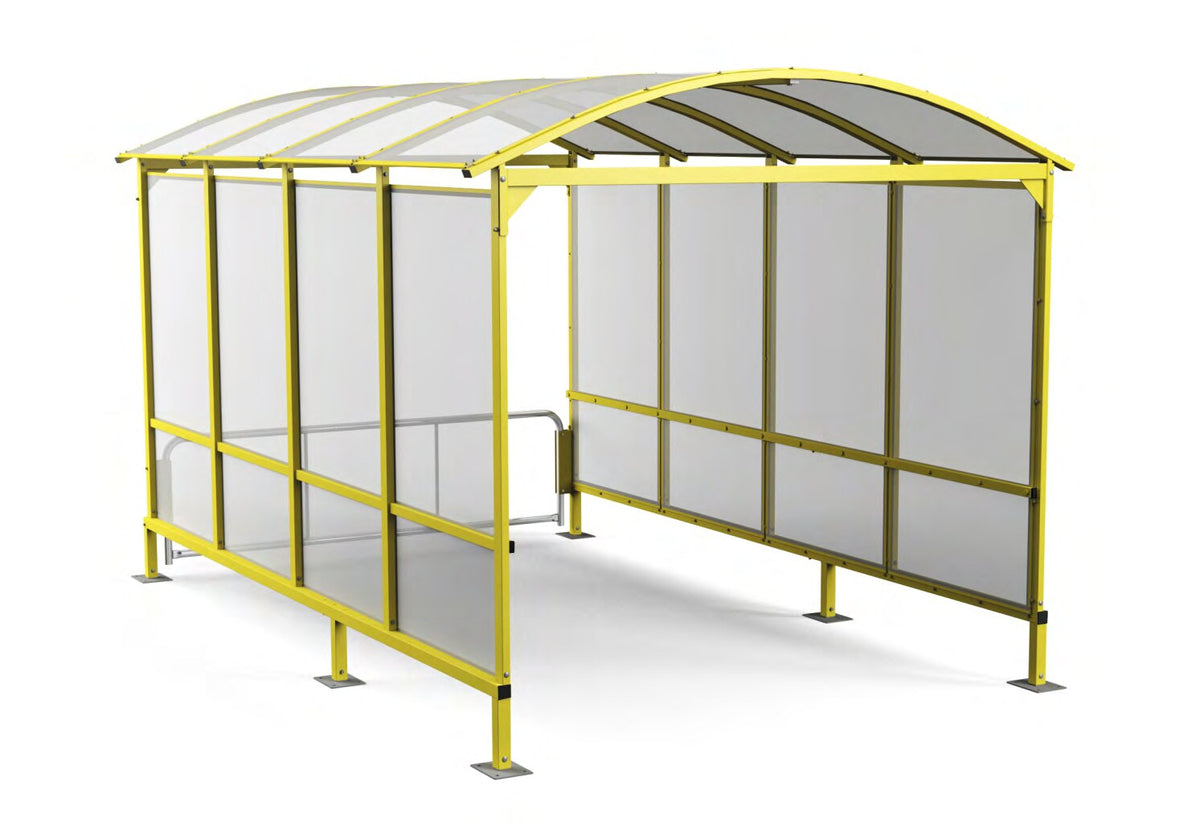 Damix Trolley Parking Shelter EURO-T L-5000 — EURO-T trolley shelter