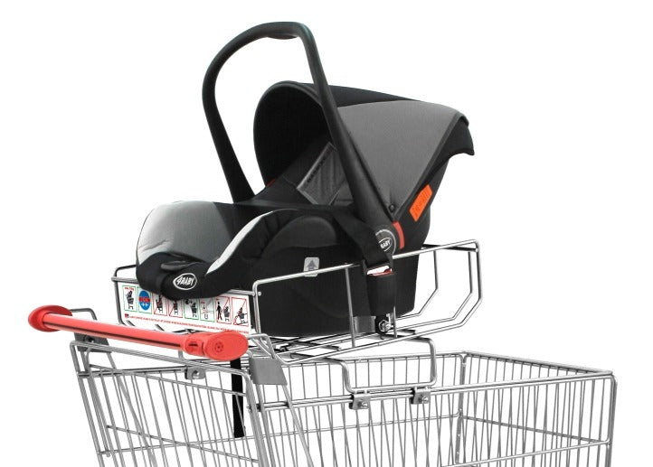 Damix FIX Basket for Toddler Carrier, 15 kg — car seat mounted in the FIX basket