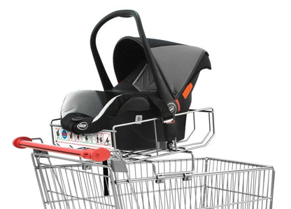 Damix FIX Basket for Toddler Carrier, 15 kg — car seat mounted in the FIX basket