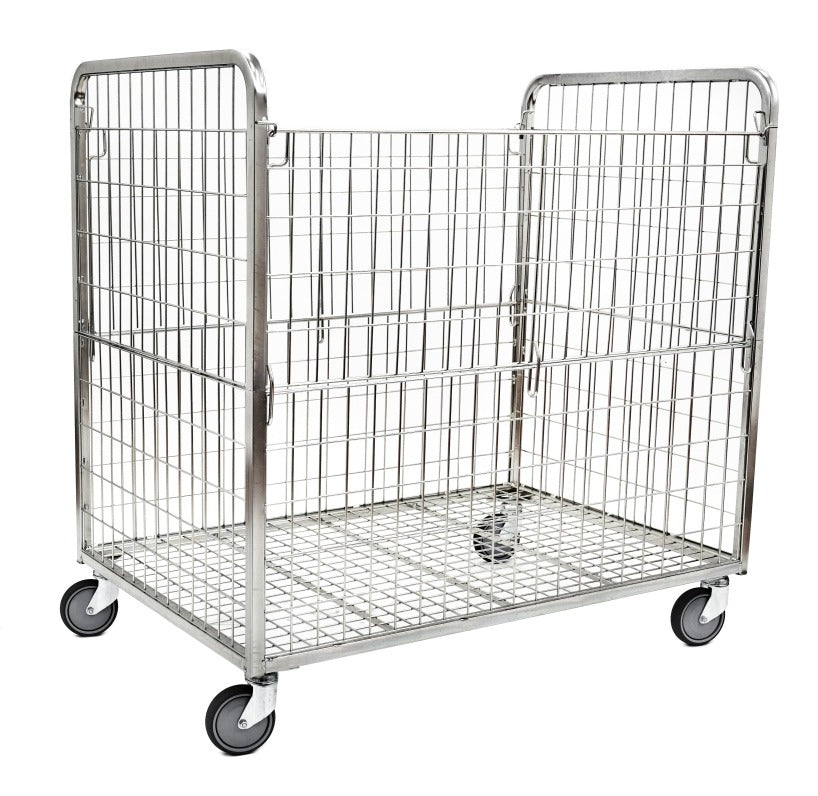 Damix Light Container 800x1200 H1200 mm, 200 kg — container, front view