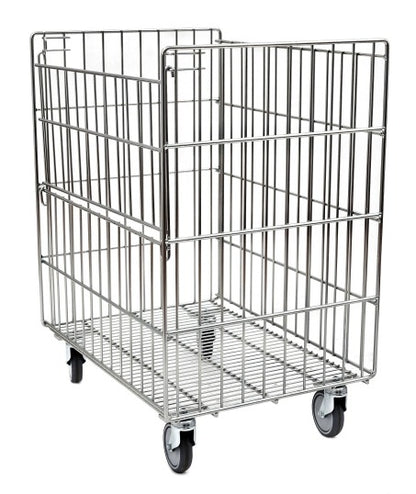 Damix Light Container KK 1015x800x600 mm, 200 kg — gate folded down