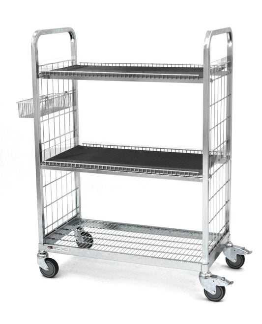 Damix Order Picking Trolley 880x460 H1240 mm, 200 kg — trolley, three-quarter view