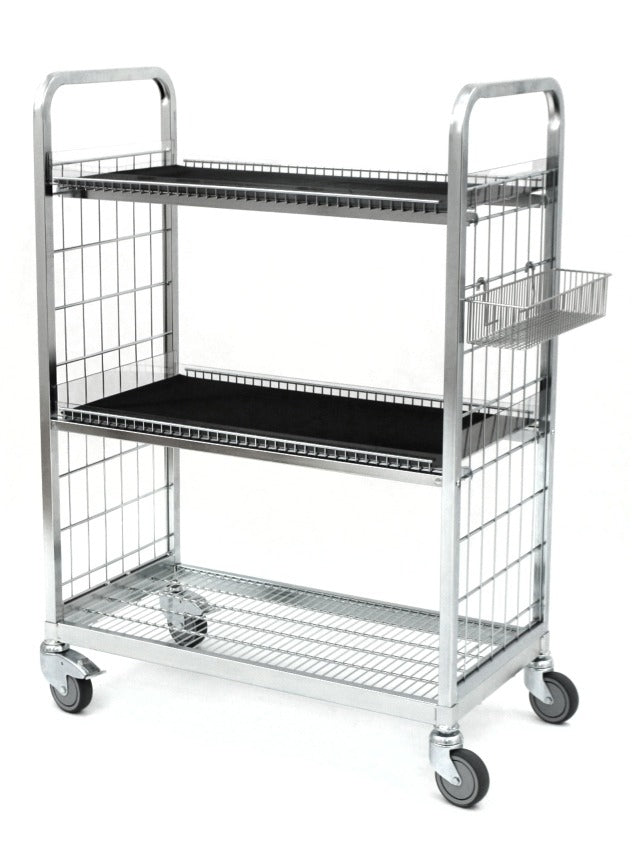 Damix Order Picking Trolley 880x460 H1240 mm, 200 kg — shelf detail