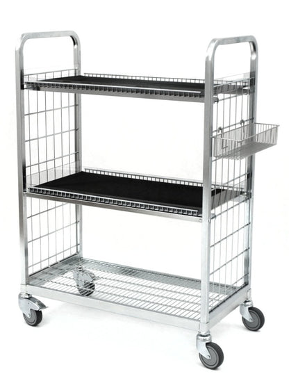 Damix Order Picking Trolley 880x460 H1240 mm, 200 kg — shelf detail