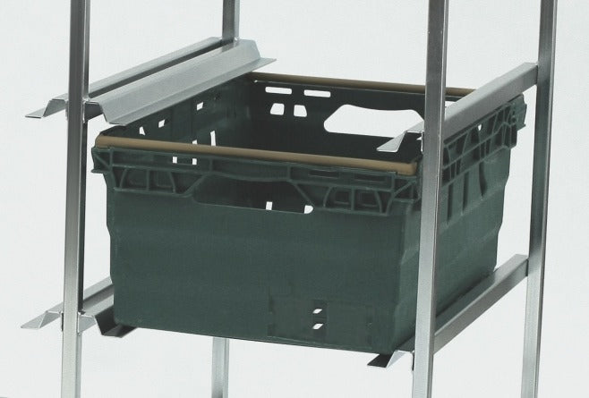 Damix Order Picking Trolley 900x600 H1000 mm, 150 kg — slide-in box detail